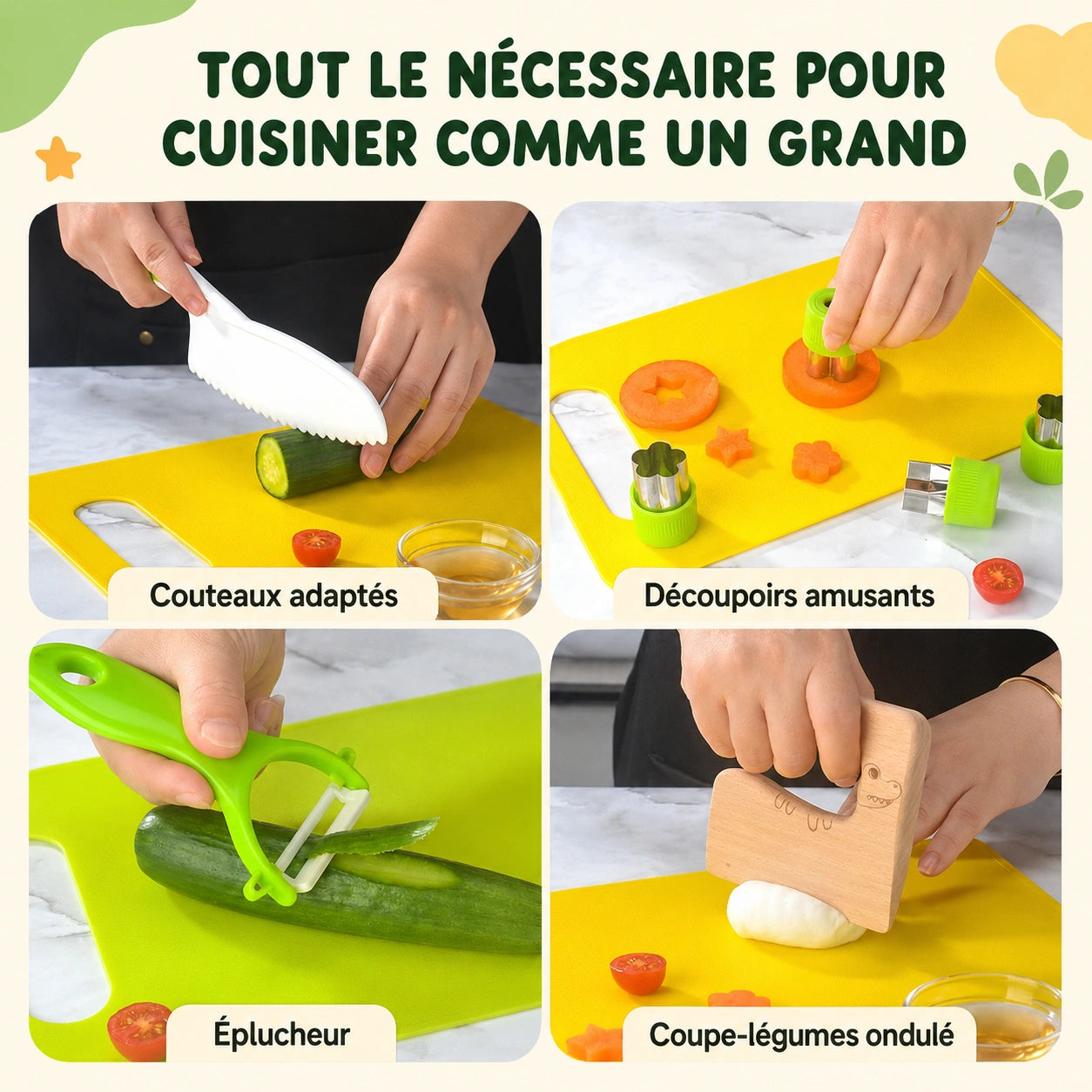 Kit de cuisine Montessori pour enfant