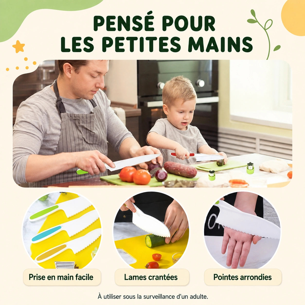 Kit de cuisine Montessori pour enfant