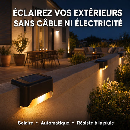 LumiGlow™ – La lumière solaire qui sublime vos extérieurs