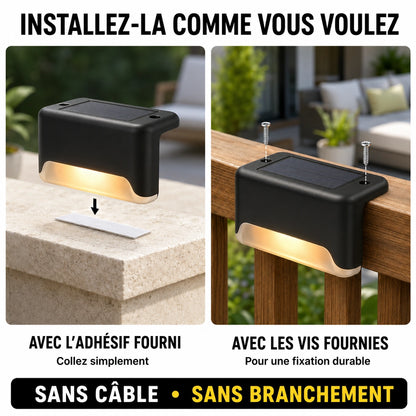LumiGlow™ – La lumière solaire qui sublime vos extérieurs