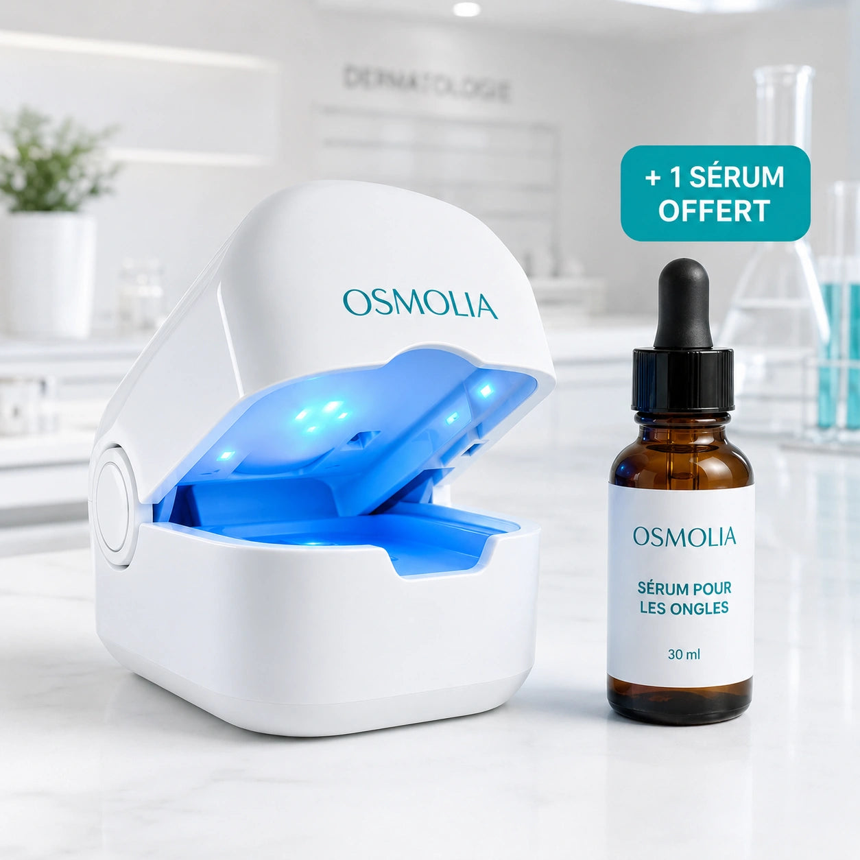 Appareil Lumière Bleue Anti-Mycose des Ongles