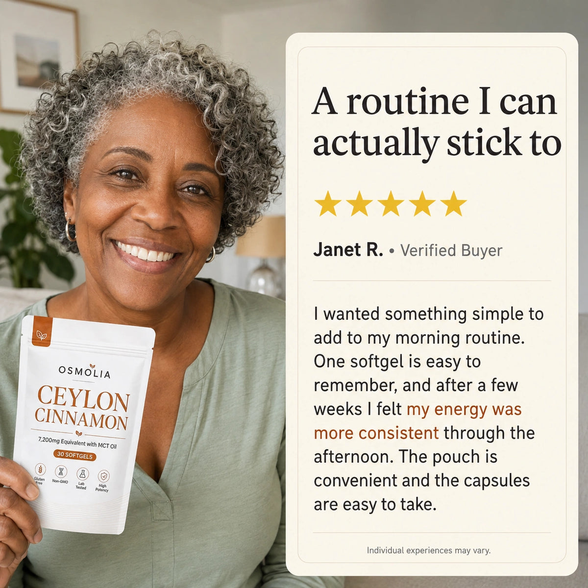 Ceylon Cinnamon 7,200mg with MCT Oil