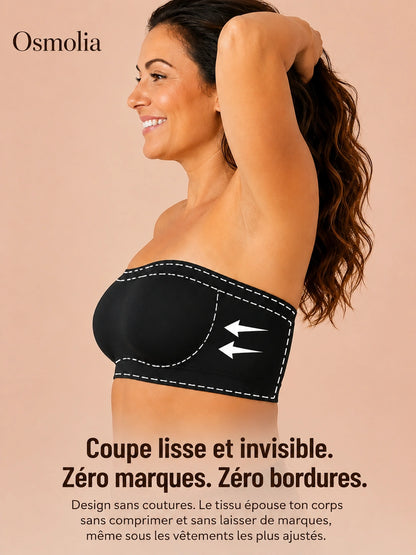 Soutien Gorge Bandeau Osmolia™ | Confort invisible, maintien optimal